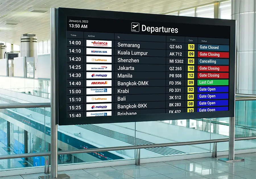 Airport-Flight-Schedule-Board-New-Zealand Airport-Flight-Schedule-Board-New-Zealand