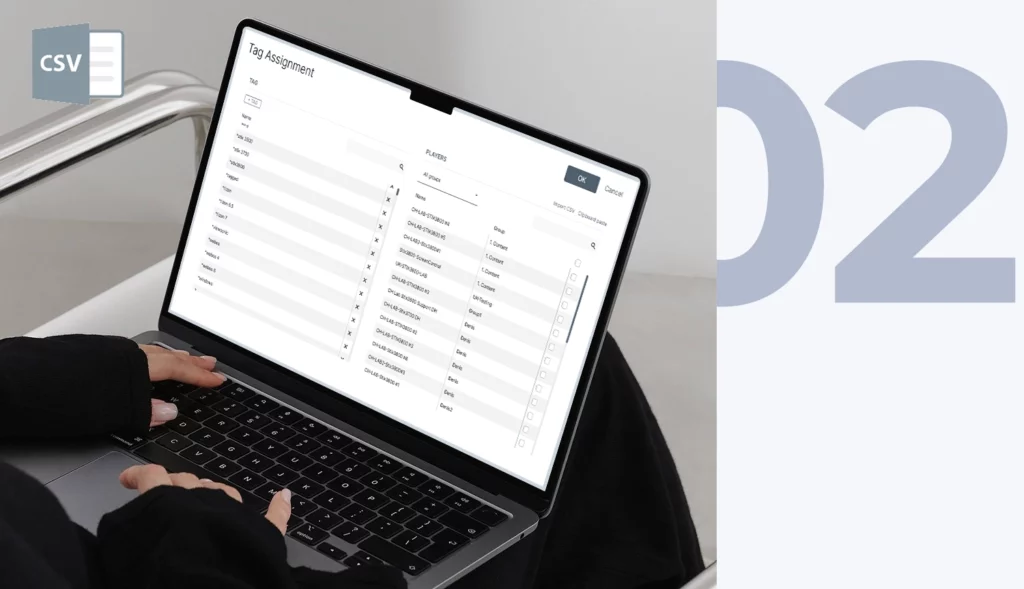 Navori Labs - Bulk Player Tagging